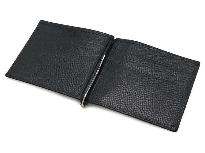 Prada Saffiano Bi-fold Wallet Schwarz - Ansicht 5