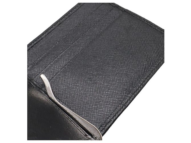 Prada Saffiano Bi-fold Wallet Schwarz - Ansicht 6
