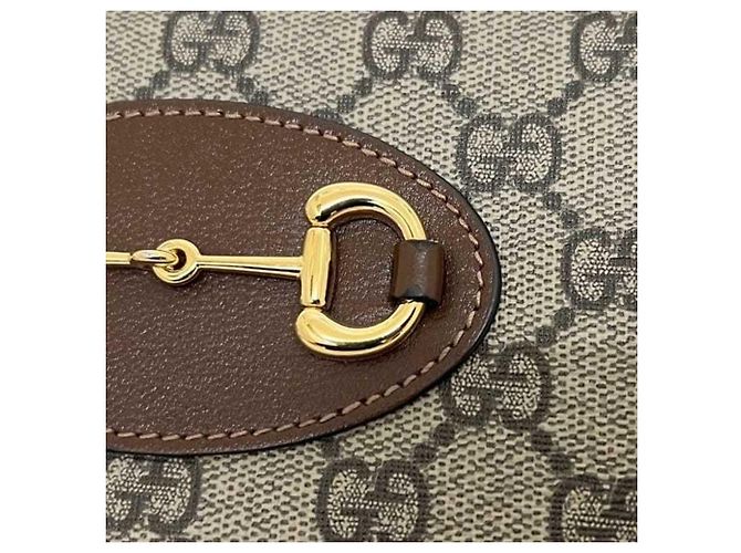 Gucci Round Long Wallet Braun - Ansicht 10