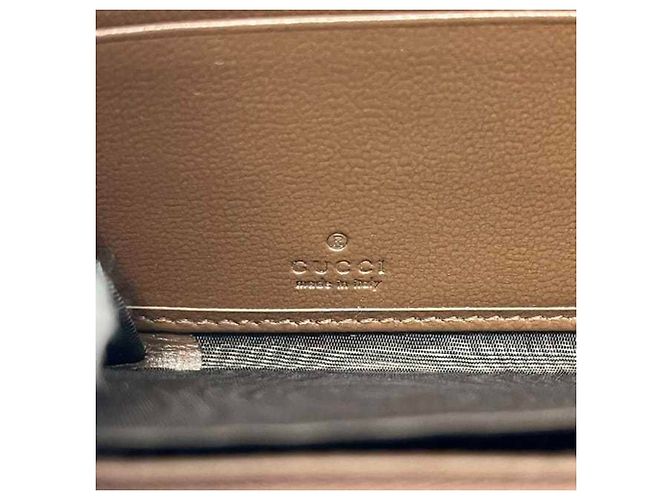 Gucci Round Long Wallet Braun - Ansicht 6