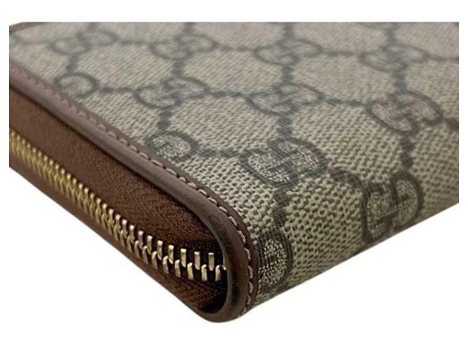 Gucci Round Long Wallet Braun - Ansicht 9