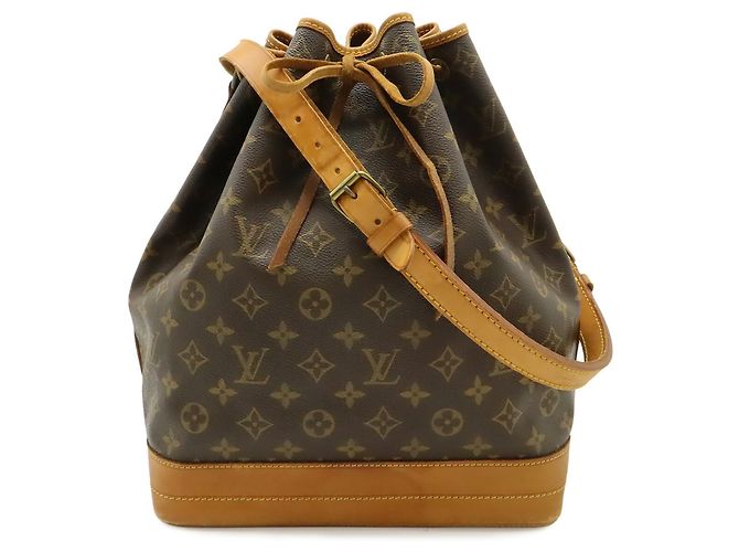 Borsa a Spalla Louis Vuitton Monogram Noe Marrone Monogramma - vista 2
