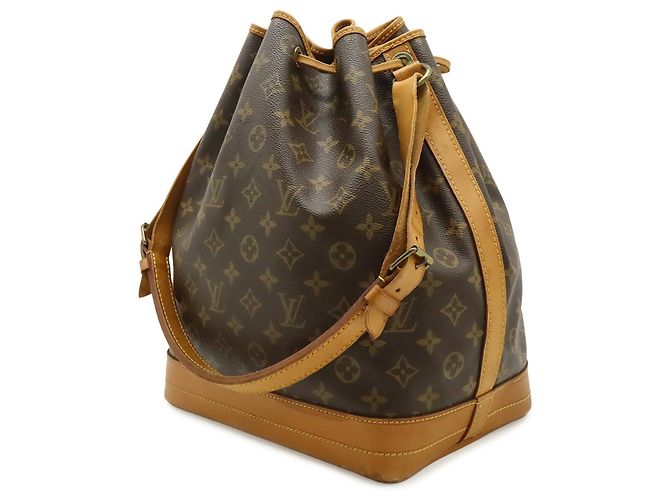 Borsa a Spalla Louis Vuitton Monogram Noe Marrone Monogramma - vista 3