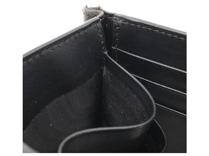 FENDI Bi-fold Wallet mit diagonalem Zucca-Muster Braun Schwarz Gelb - Ansicht 6
