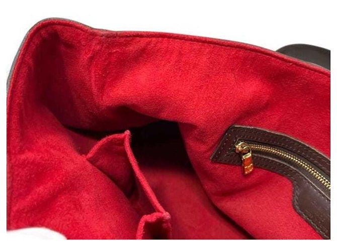Borsa Tote Louis Vuitton Hampstead PM Marrone - vista 7