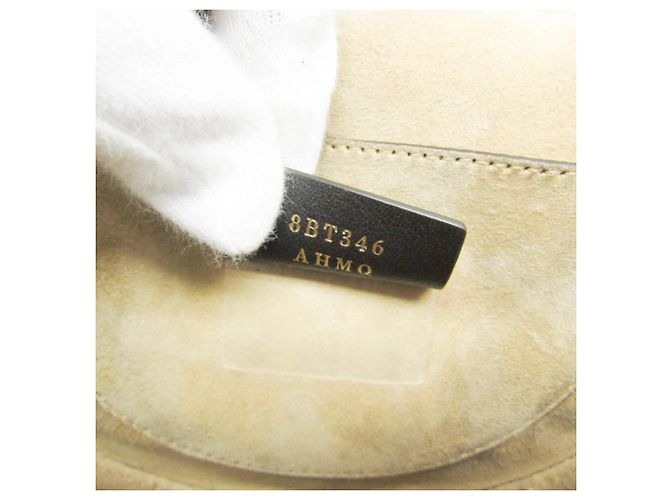 Fendi Moonlight Flap aus Leder mit Plexiglas-Detail Weiß - Ansicht 5