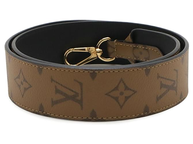 Tracolla Louis Vuitton Monogram Reverse Marrone chiaro Monogramma - vista 3