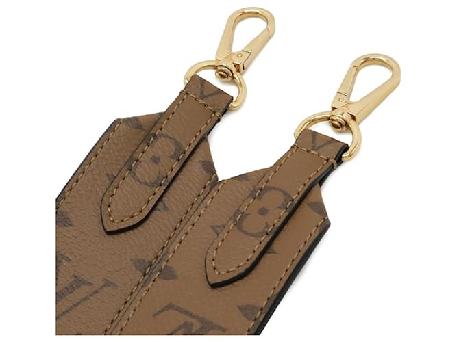 Tracolla Louis Vuitton Monogram Reverse Marrone chiaro Monogramma - vista 4