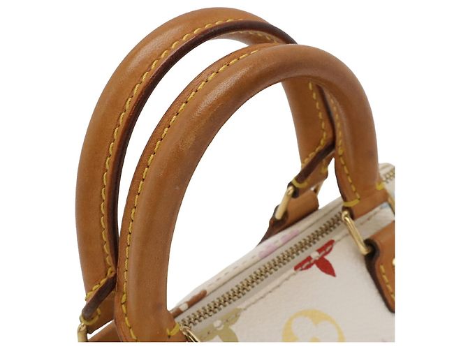 Borsa pochette Louis Vuitton Monogram Multicolor Mini Speedy Bianco Multicolore Monogramma - vista 6