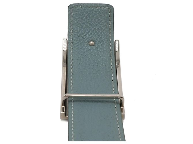 Hermès Cintura reversibile Hermes Chaine d'Ancre Marrone Nero Blu Giallo - vista 5