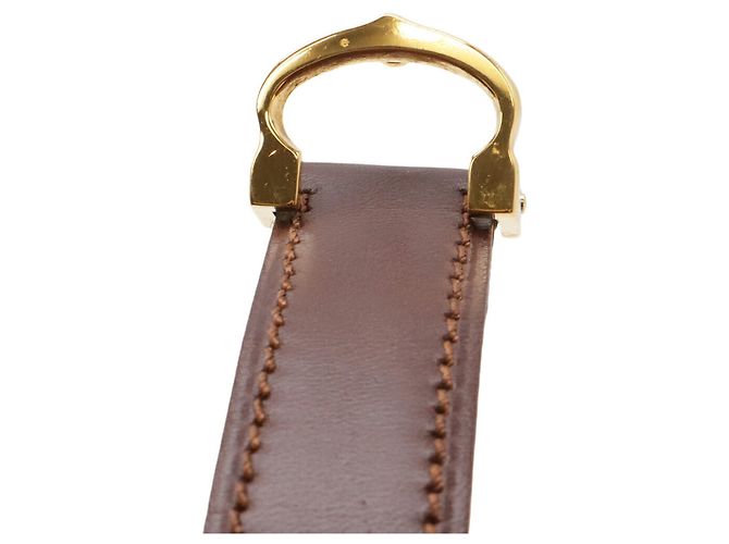 Ledergürtel Cartier Must de Line C-Buckle Bordeaux - Ansicht 5