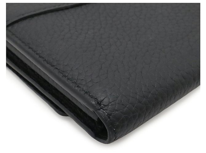 Cartera larga plegable Louis Vuitton Portefeuille Capucines Negro - vista 4