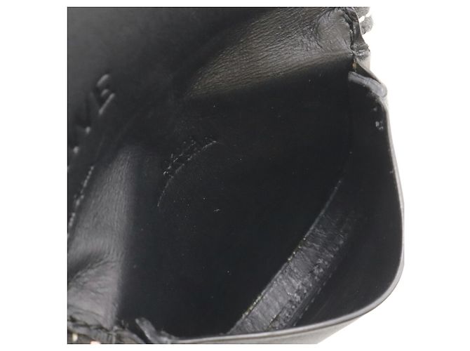 LOEWE Anagram Heel Pouch Mini Shoulder Bag Nero - vista 8