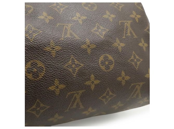 Borsa Louis Vuitton Monogram Speedy 25 Marrone Bianco Monogramma - vista 10