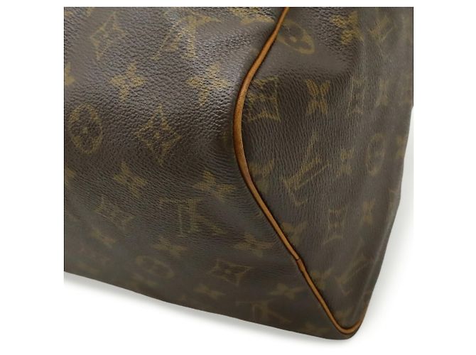 Borsa Louis Vuitton Monogram Speedy 30 Marrone Monogramma - vista 4