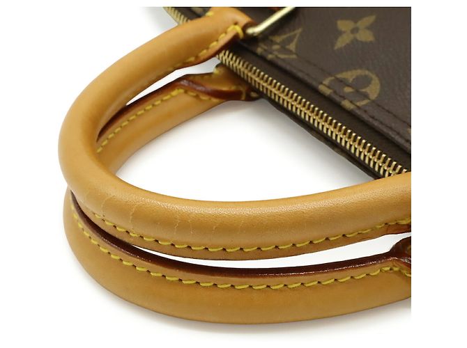 Borsa Louis Vuitton Monogram Speedy 35 Marrone - vista 5