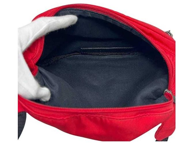 Borsa a tracolla Balenciaga Explorer Rosso - vista 5