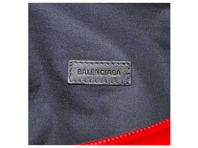 Borsa a tracolla Balenciaga Explorer Rosso - vista 7