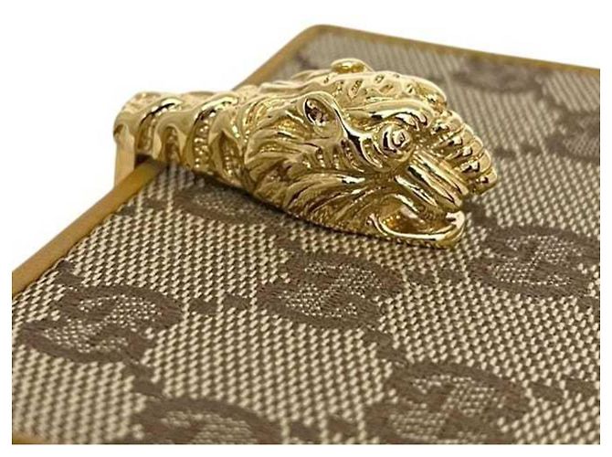 Portafoglio Bi-Fold Gucci beige e giallo - vista 10