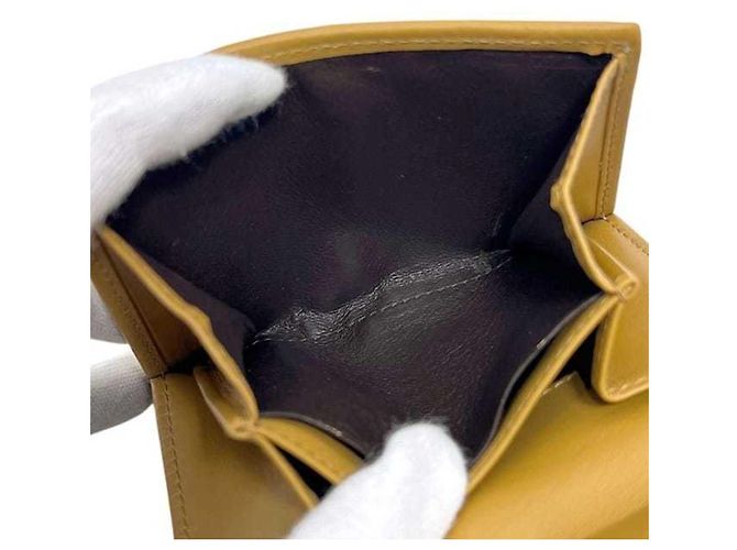 Portafoglio Bi-Fold Gucci beige e giallo - vista 6