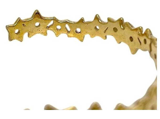 Bracciale con charm Christian Dior in oro D'oro - vista 6