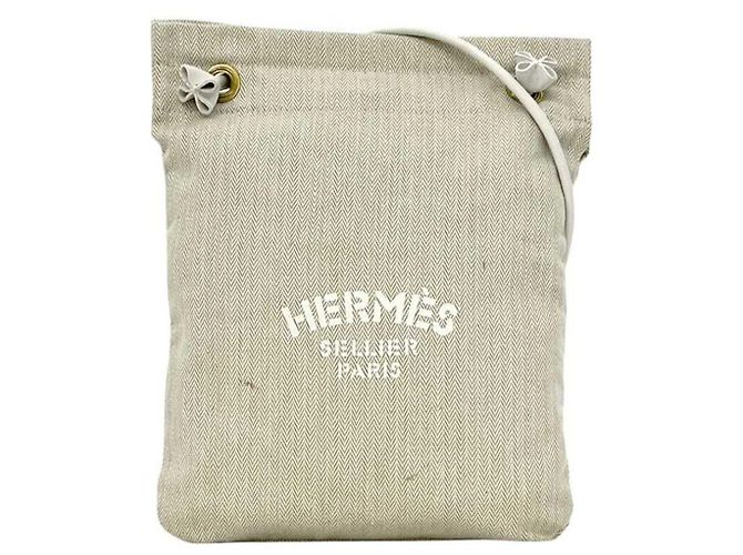 Hermès Borsa a tracolla Hermes Aline PM Bianco Beige - vista 2