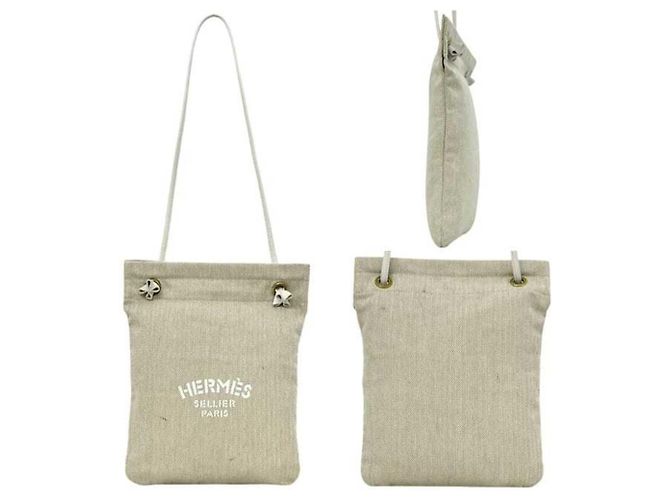 Hermès Borsa a tracolla Hermes Aline PM Bianco Beige - vista 3