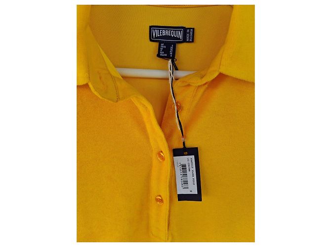 Polo Vilebrequin de algodón amarillo - vista 2