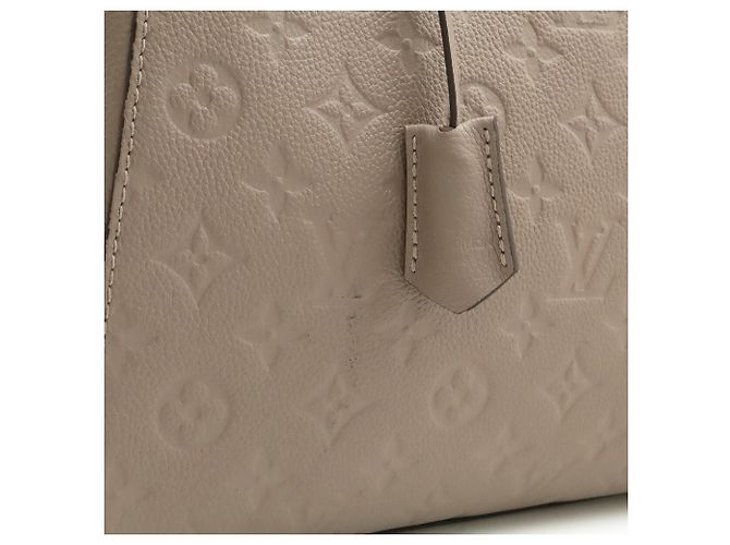Borsa Louis Vuitton Monogram Empreinte Montaigne MM Marrone - vista 10
