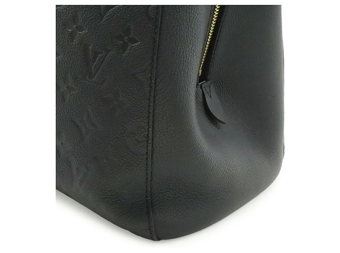 Borsa Louis Vuitton Monogram Empreinte Montaigne GM Nero Monogramma - vista 10