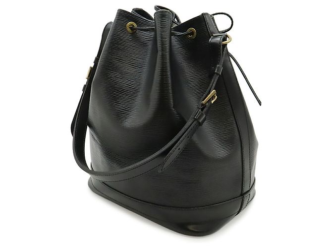 Borsa a Spalla Louis Vuitton Epi Noe Nero - vista 3