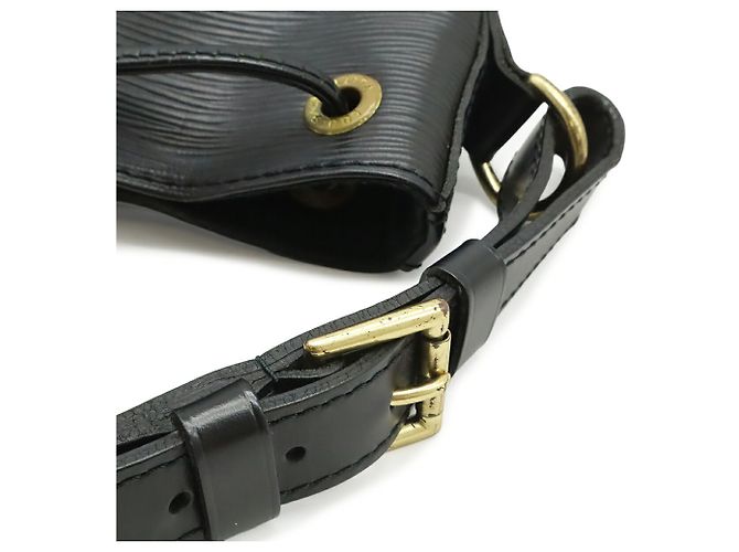 Borsa a Spalla Louis Vuitton Epi Noe Nero - vista 9