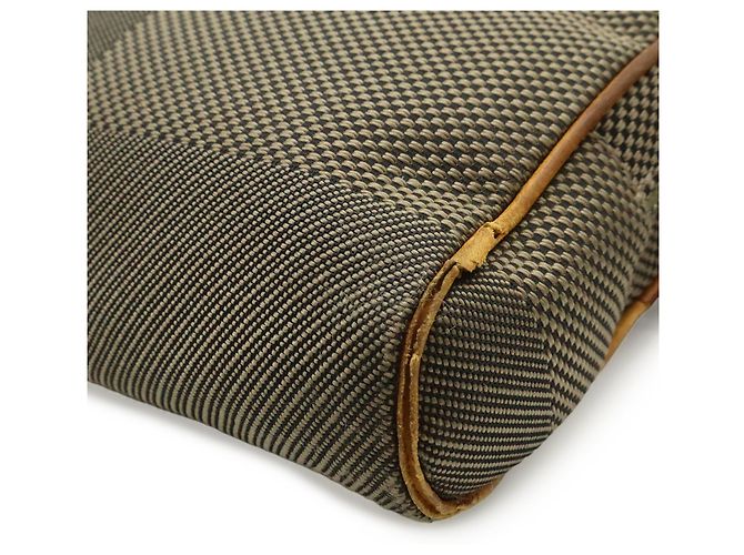 Borsa a tracolla Louis Vuitton Damier Geant Acrobat Cachi - vista 4