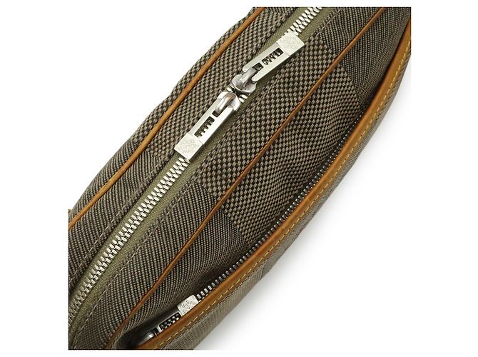 Borsa a tracolla Louis Vuitton Damier Geant Acrobat Cachi - vista 7