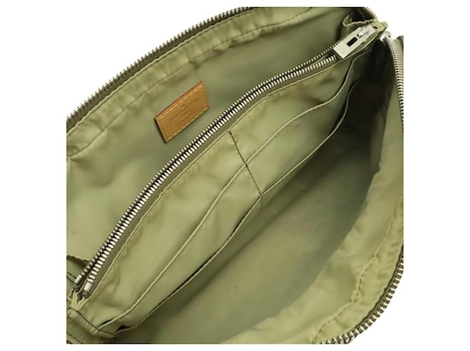 Borsa a tracolla Louis Vuitton Damier Geant Acrobat Cachi - vista 8