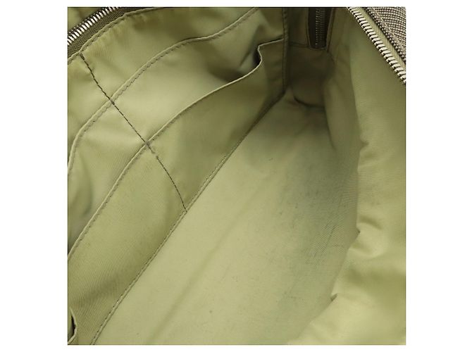 Borsa a tracolla Louis Vuitton Damier Geant Acrobat Cachi - vista 9