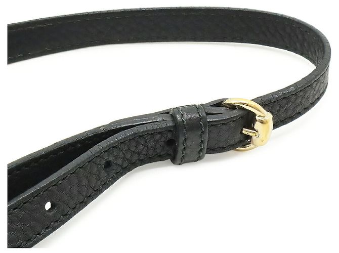 Borsa Tote Gucci Soho Interlocking G Nero Giallo - vista 7