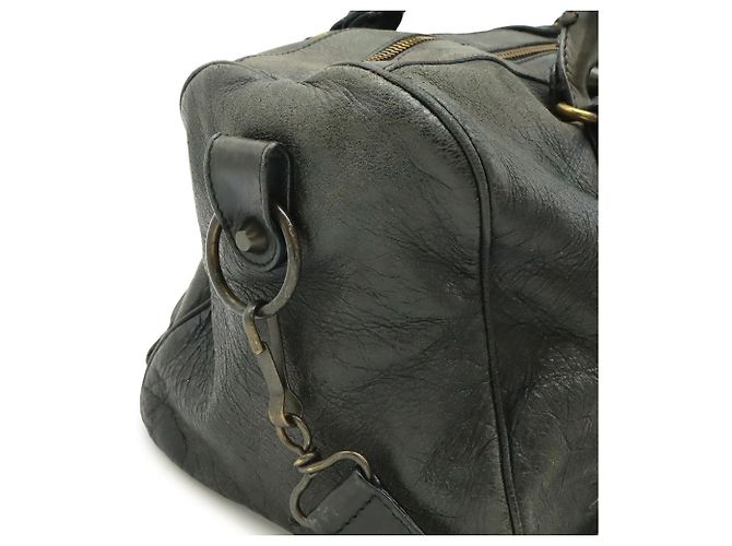 Borsa Balenciaga The Twiggy Grigio antracite - vista 5