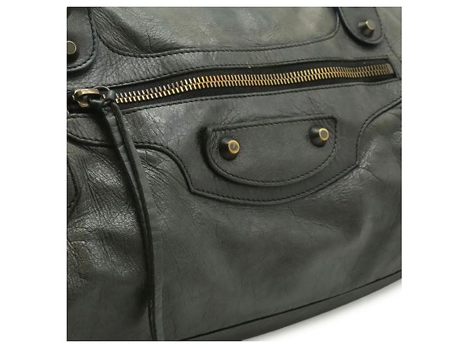 Borsa Balenciaga The Twiggy Grigio antracite - vista 9