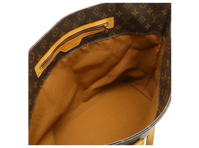 Borsa Tote Louis Vuitton Monogram Cabas Alto Marrone - vista 6