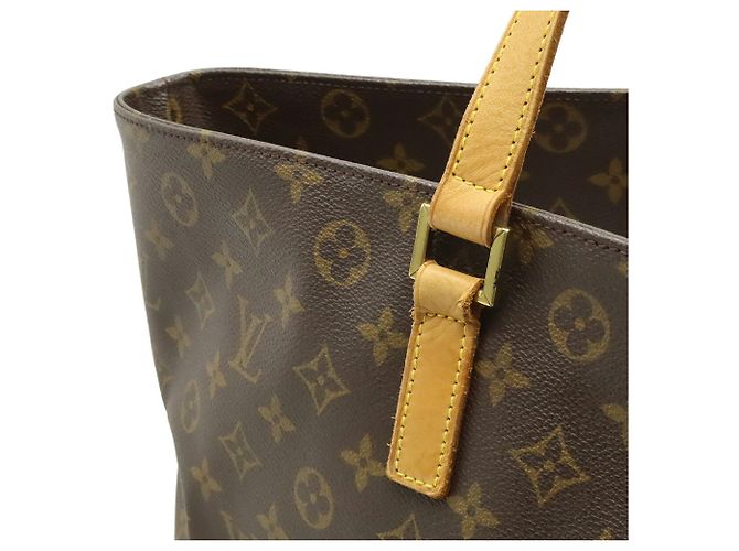 Borsa Tote Louis Vuitton Monogram Cabas Alto Marrone - vista 8