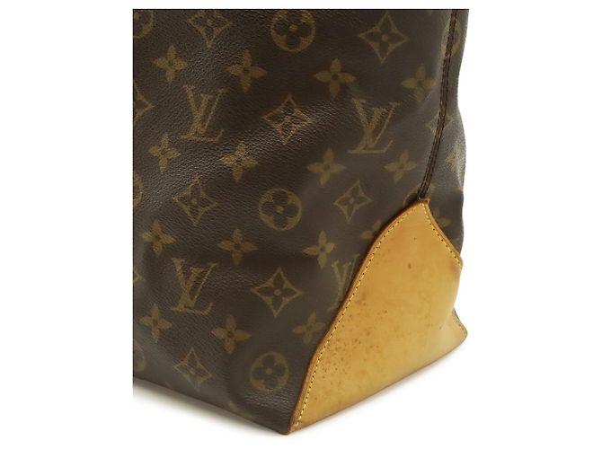 Borsa Tote Louis Vuitton Monogram Cabas Alto Marrone - vista 9