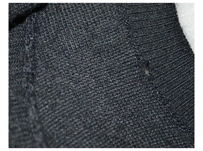 Red Valentino langer schwarzer Wollcardigan - Ansicht 2