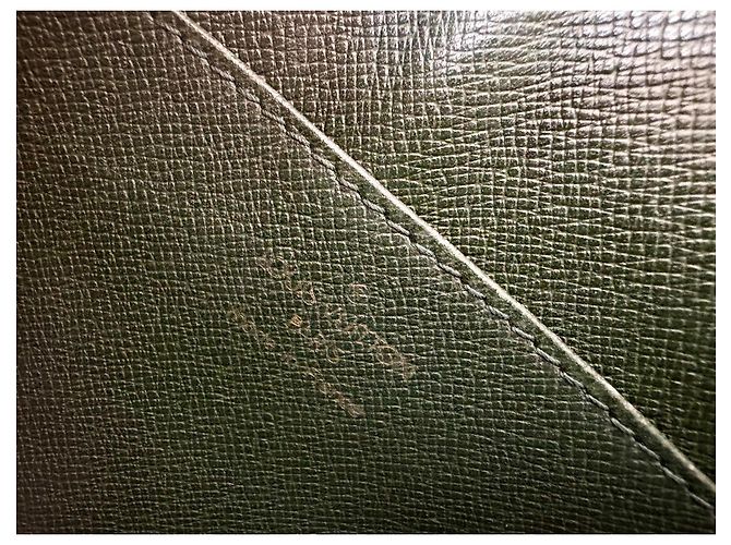 Pochette Louis Vuitton Epi Cuir Marrone - vista 18