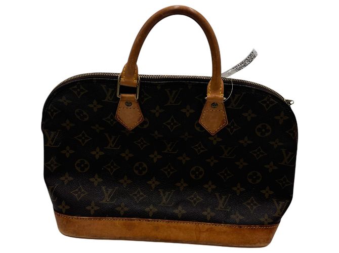 Louis Vuitton Vintage Alma Monogram Canvas PM Marrone - vista 2