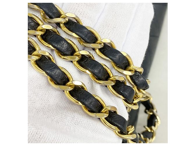 Borsa a Spalla con Catena Chanel Diana Nero - vista 9