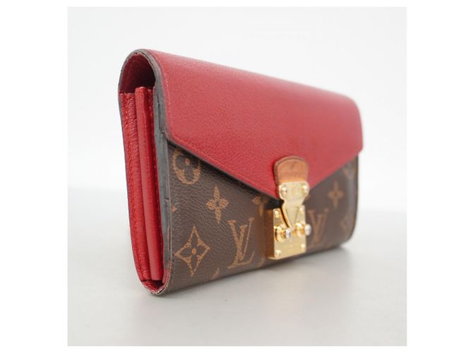 Louis Vuitton Monogram Portefeuille Pallas Long Wallet Fuschia - vista 2