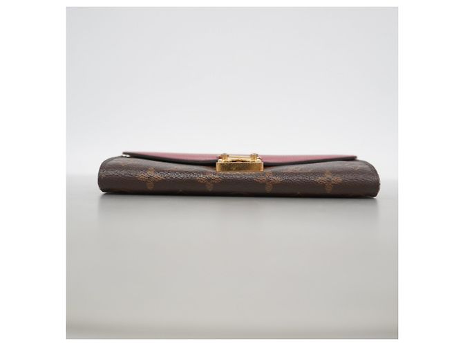 Louis Vuitton Monogram Portefeuille Pallas Long Wallet Fuschia - vista 3