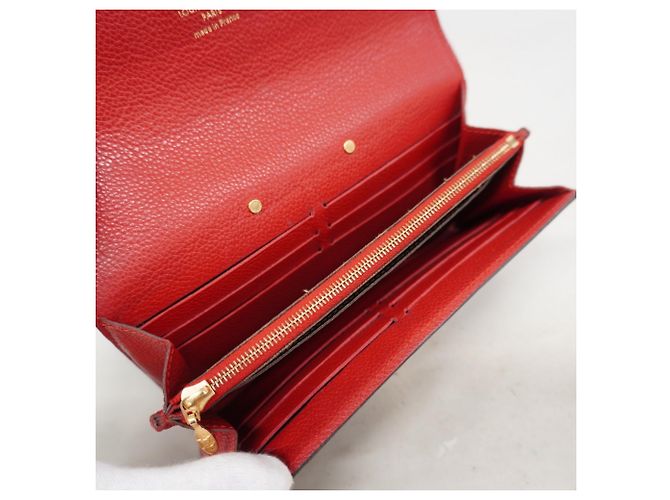 Louis Vuitton Monogram Portefeuille Pallas Long Wallet Fuschia - vista 4