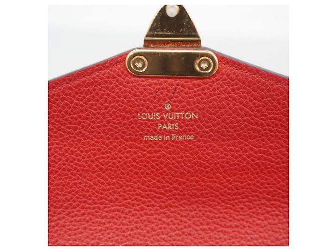 Louis Vuitton Monogram Portefeuille Pallas Long Wallet Fuschia - vista 5
